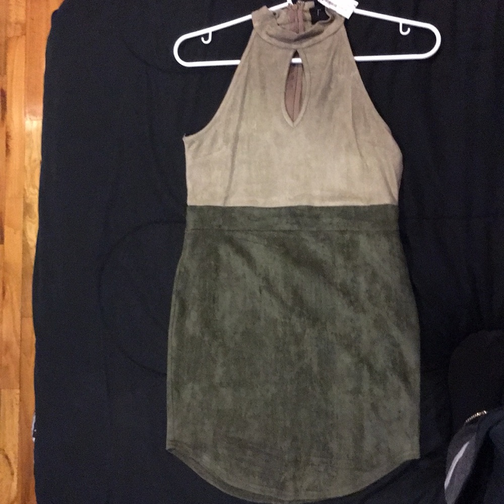 NWT Suede Dress Ruby & Jenna Size Medium